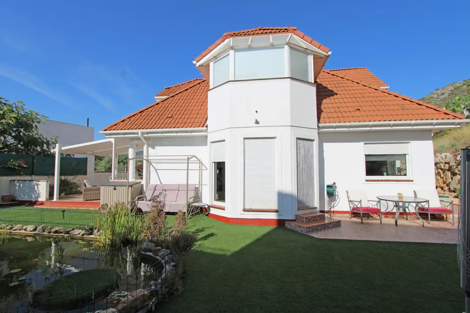 Vista exterior de Casa o xalet en venda en Xaló amb Aire condicionat, Calefacció i Jardí privat