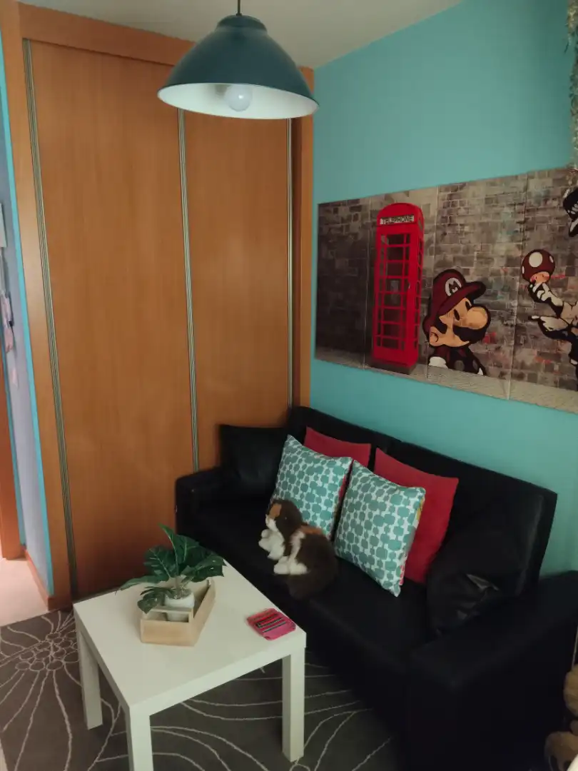 Wohnzimmer von Wohnung zum Verkauf in Ciempozuelos mit Klimaanlage, Heizung und Terrasse