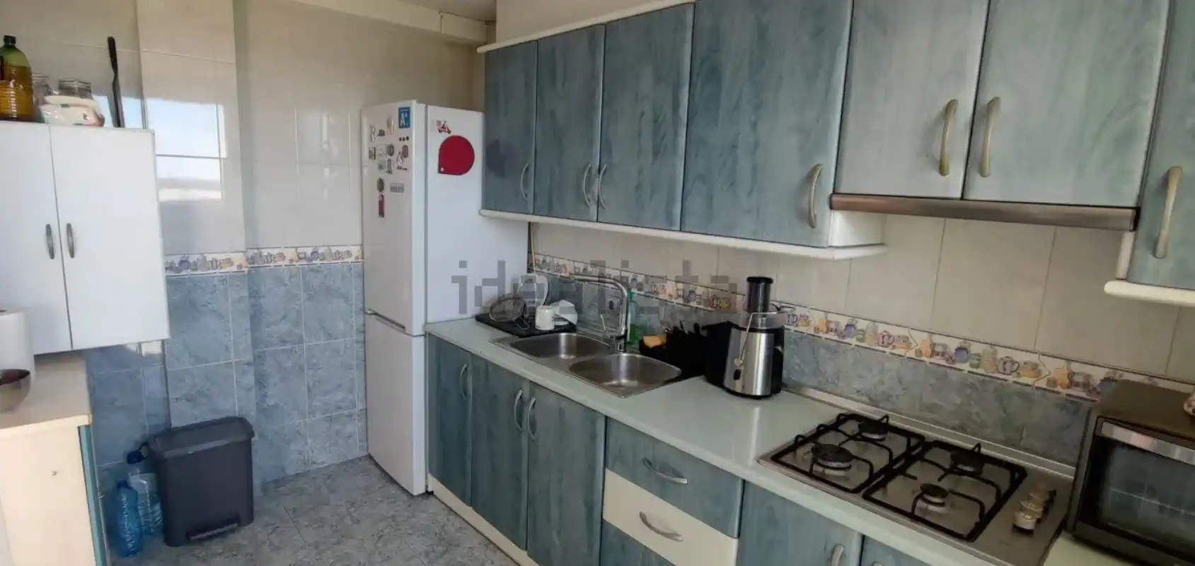 Kitchen of Flat for sale in Burriana / Borriana  with Storage room, Balcony and Internet