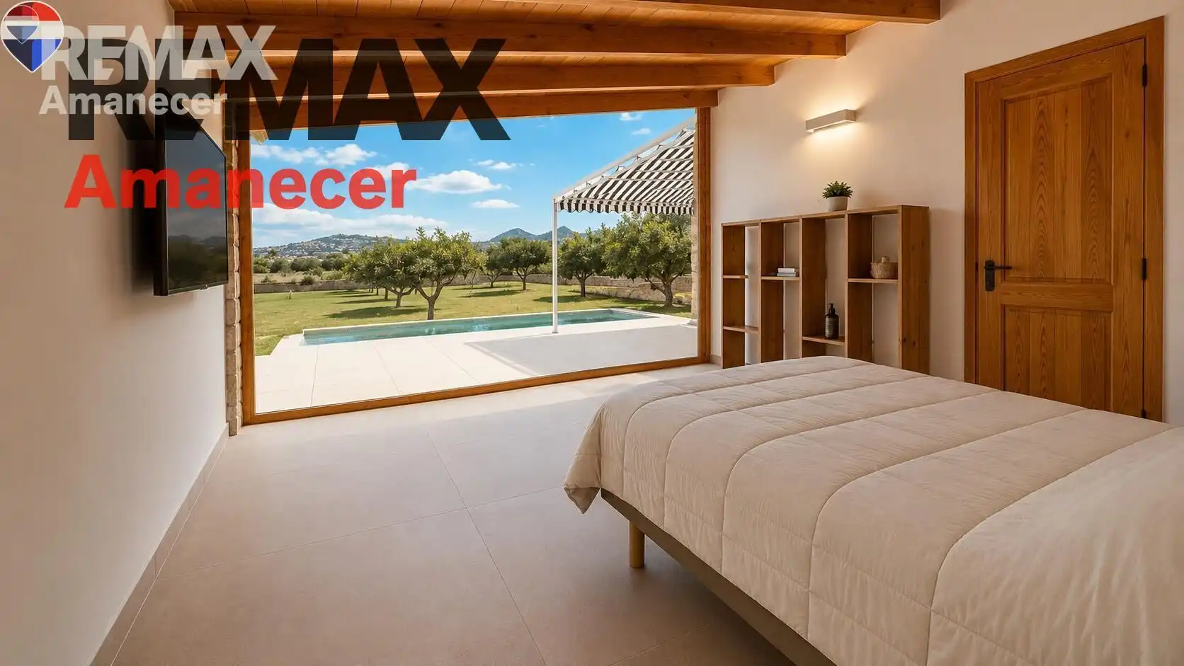 Terraza de Casa o chalet de alquiler en Dénia con Aire acondicionado, Jardín privado y Terraza