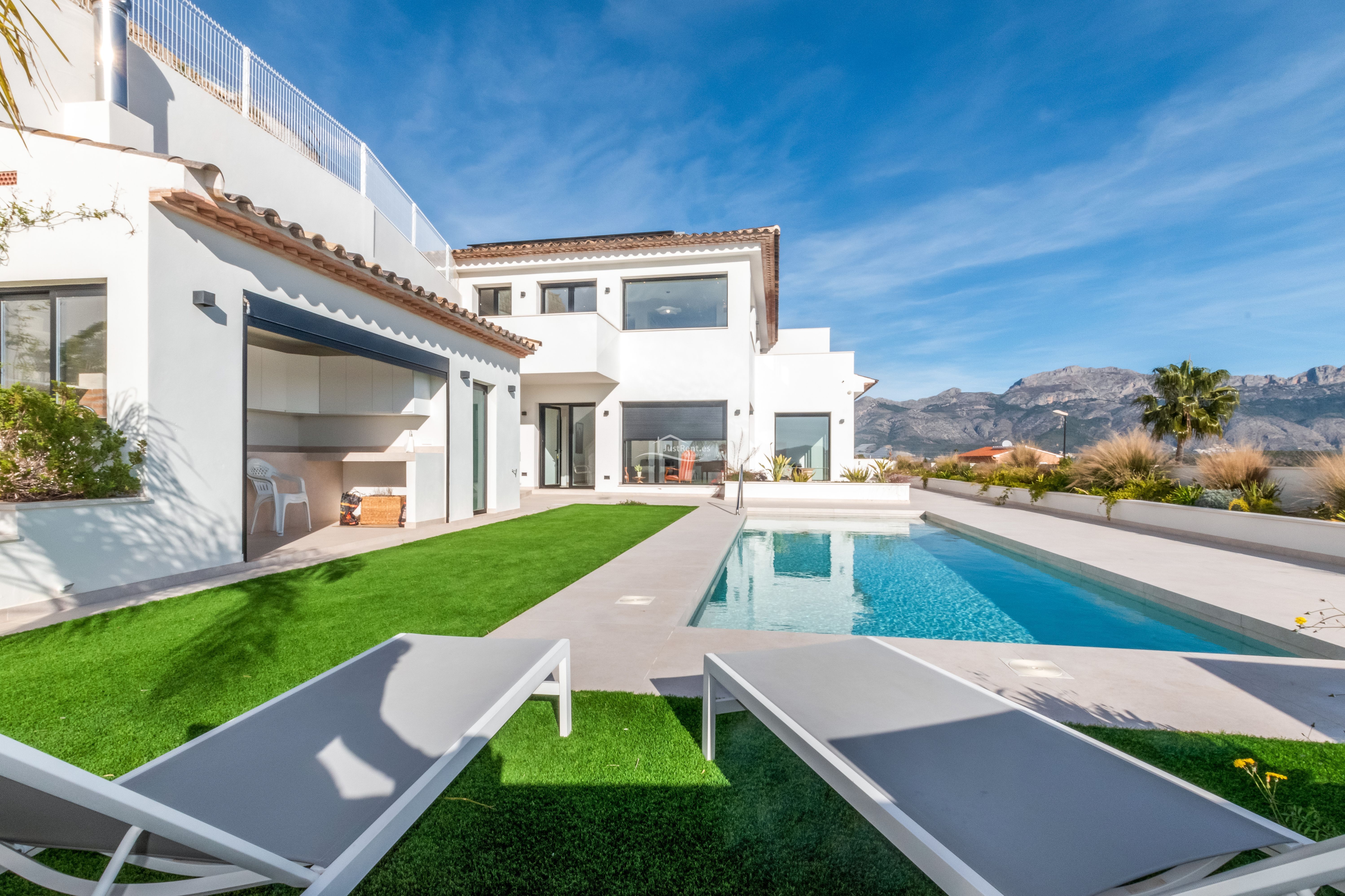 Exterior view of House or chalet to rent in La Nucia  with Air Conditioner, Heating and Terrace