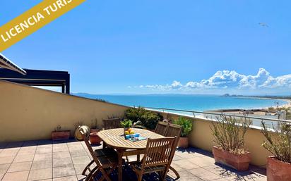 Terrace of Attic for sale in Roses  with Air Conditioner, Heating and Terrace