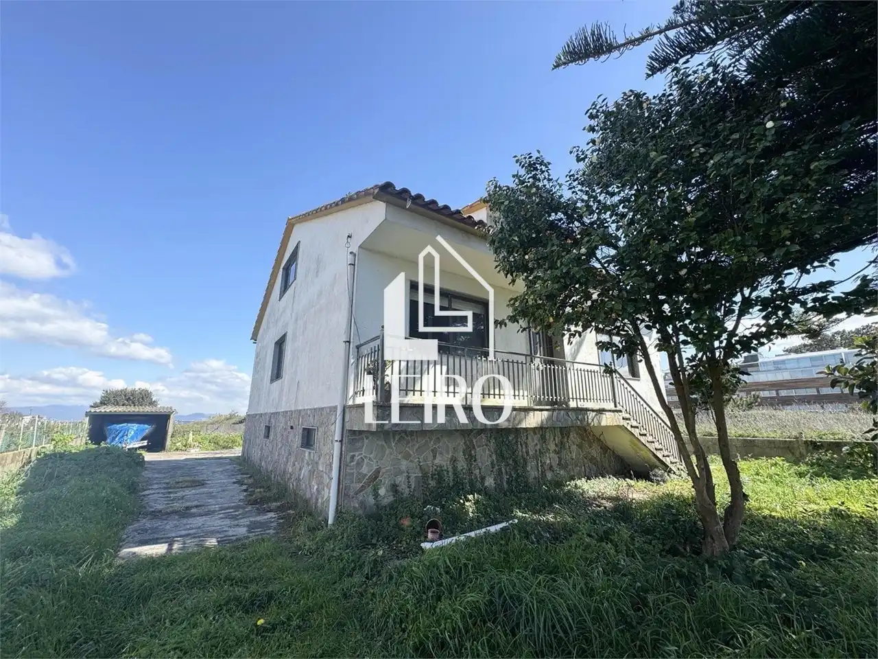 Vista exterior de Casa o xalet en venda en A Illa de Arousa  amb Calefacció