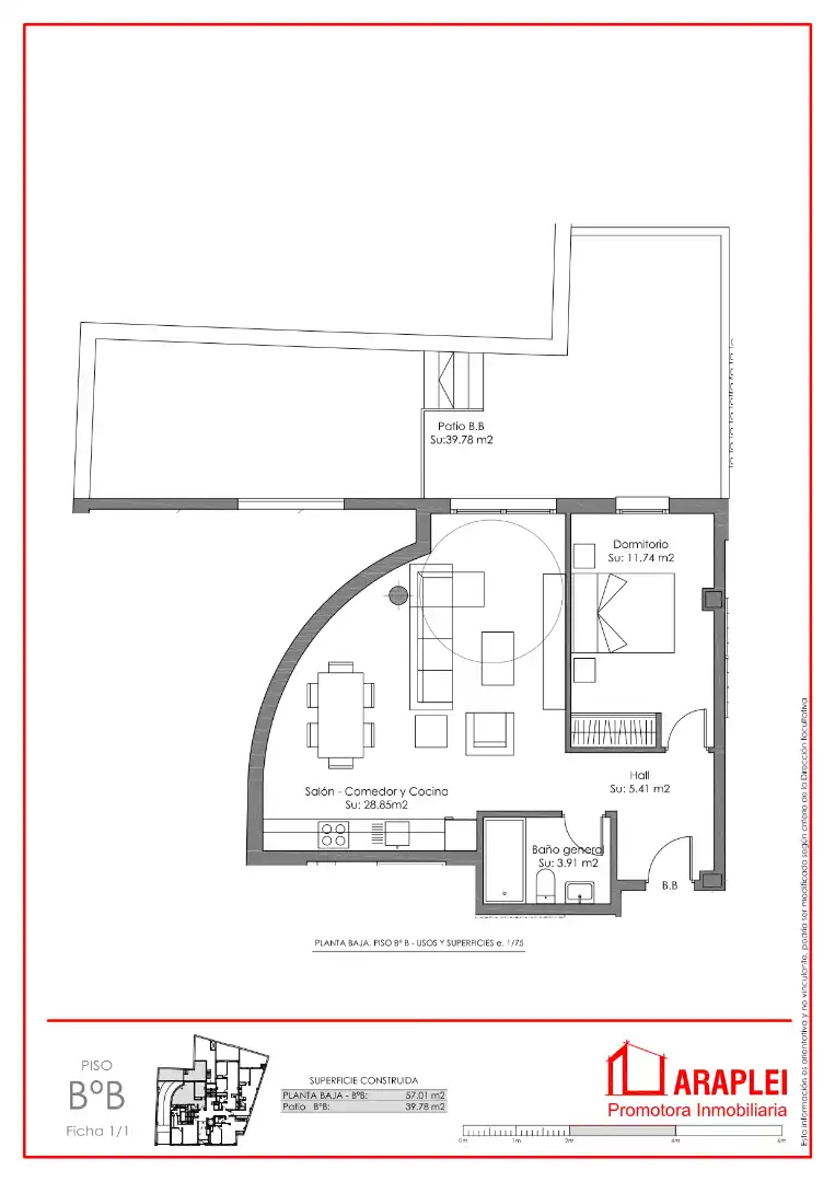 Piso con ascensor en venta en Calle de Terreros, imagen 2