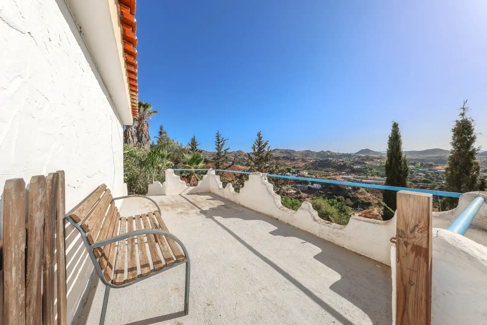 Terrassa de Casa o xalet en venda en Cártama amb Aire condicionat i Jardí privat