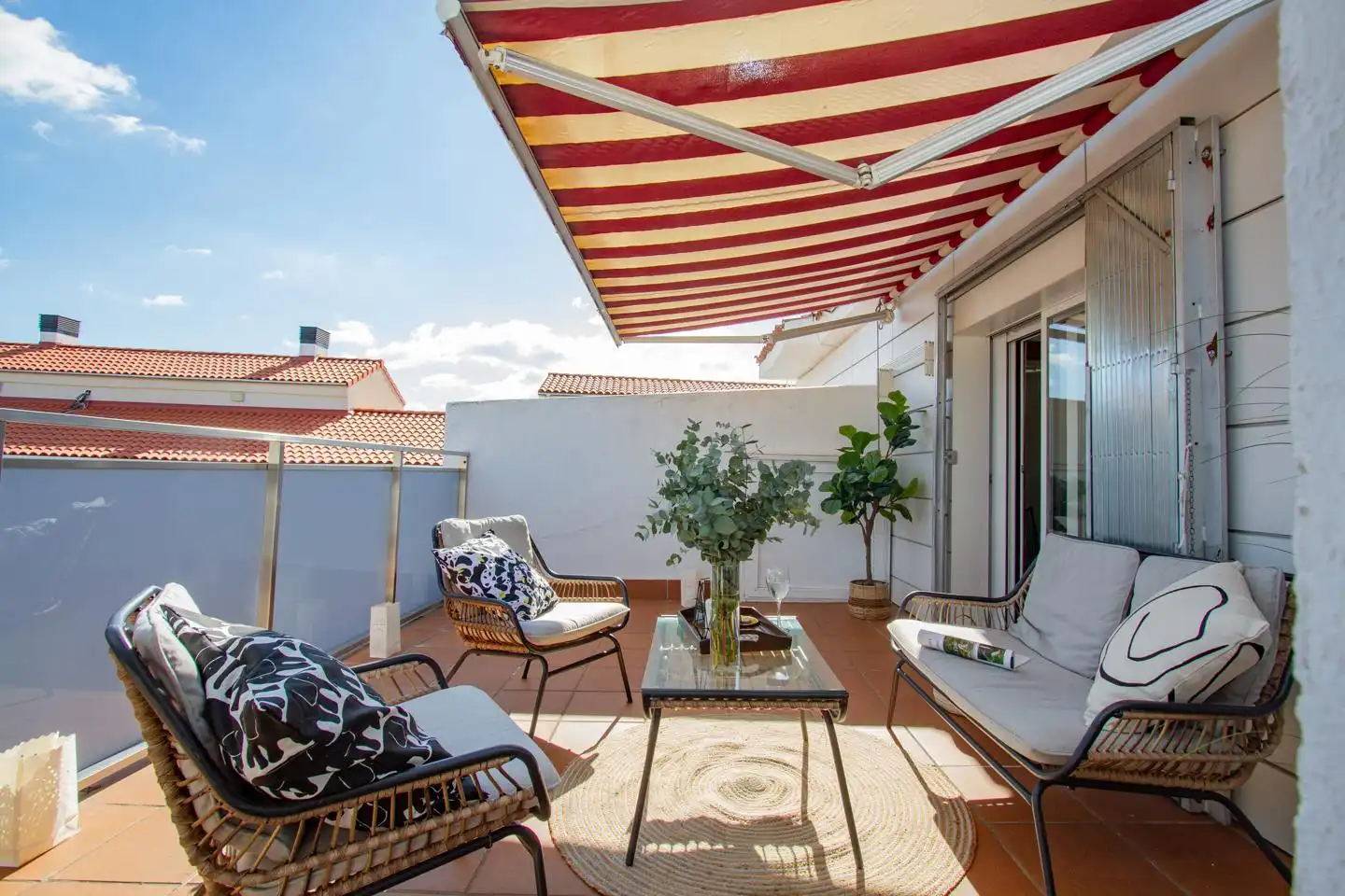 Terraza de Ático en venta en Ansoáin / Antsoain con Calefacción, Terraza y Amueblado
