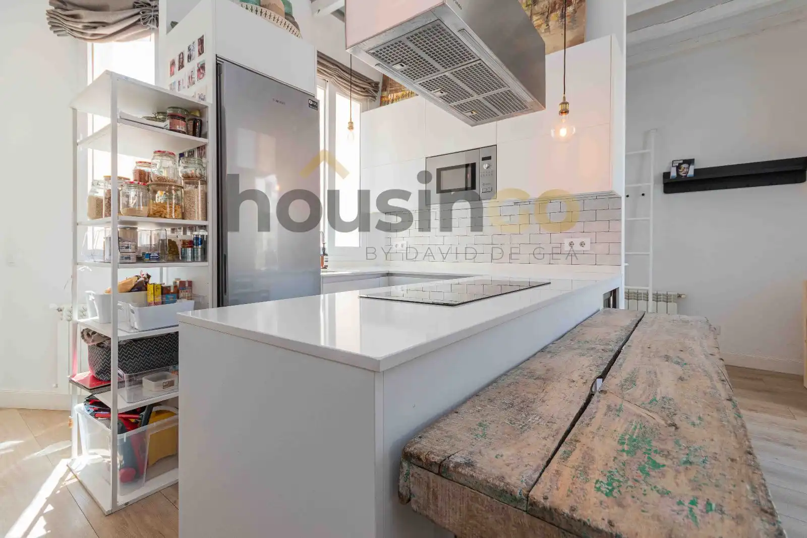 Cocina de Ático en venta en Madrid con Aire acondicionado, Calefacción y Terraza