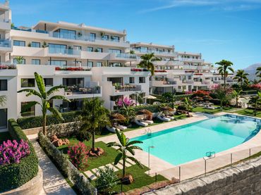 Penthouse mit Pool zum Verkauf in Casares Golf - Casares del Sol