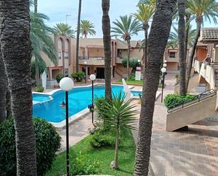 Swimming pool of Flat for sale in San Pedro del Pinatar  with Air Conditioner, Heating and Private garden