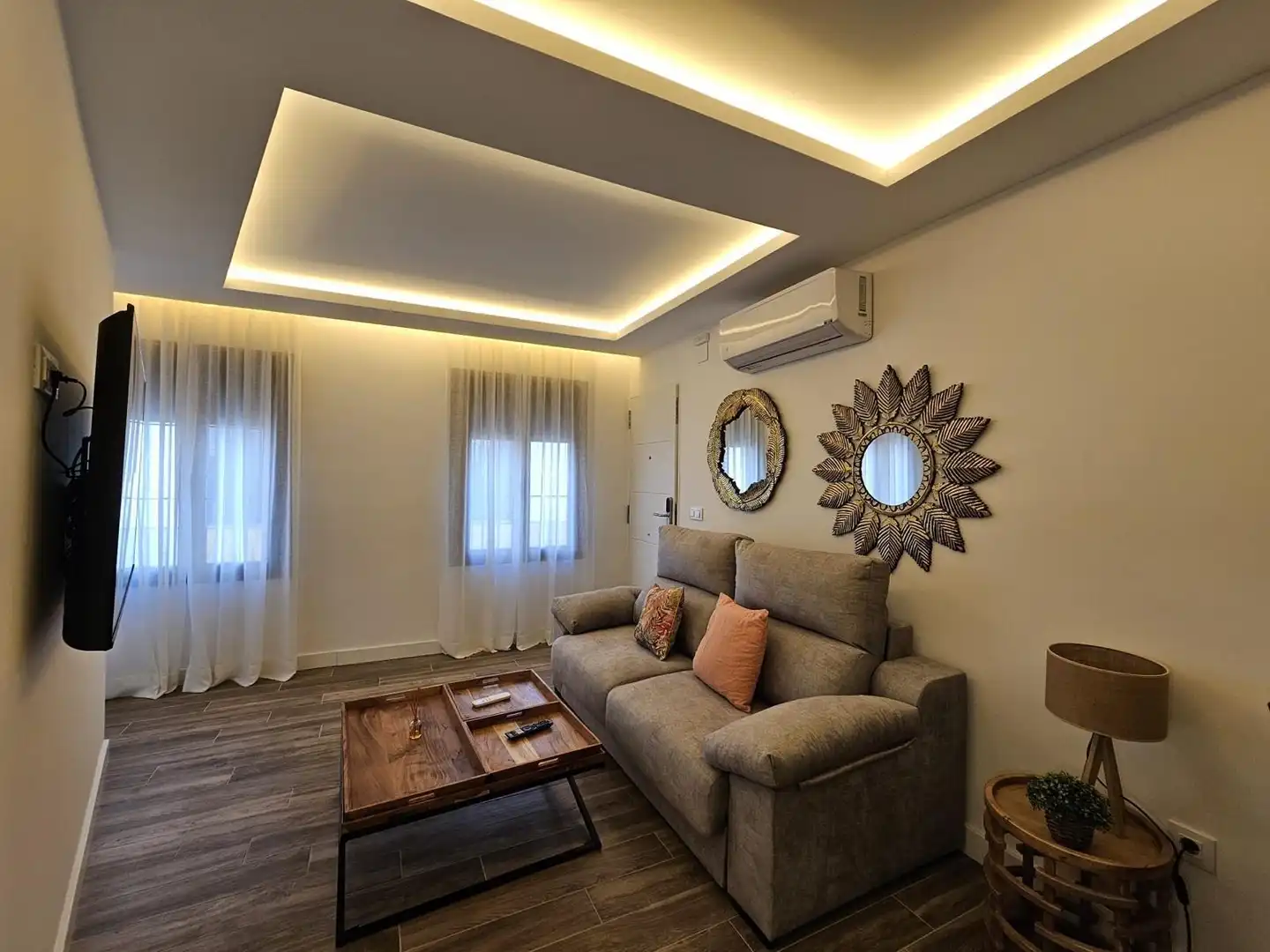 Living room of Flat for rent in Córdoba  with Air Conditioner, Heating and Furnished