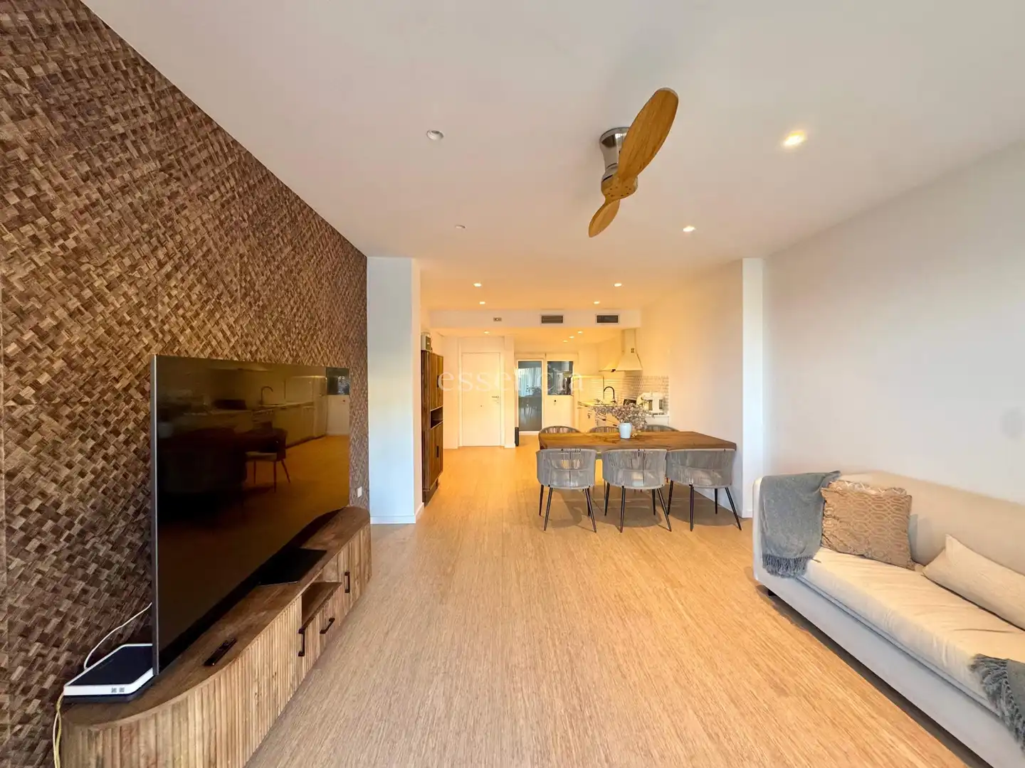 Sala de estar de Apartamento en venta en Altea con Amueblado y Piscina comunitaria