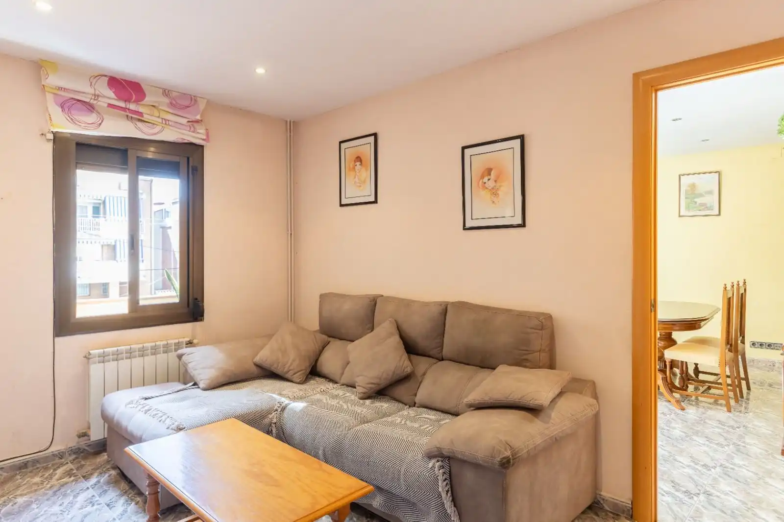 Sala de estar de Piso en venta en Badalona con Calefacción