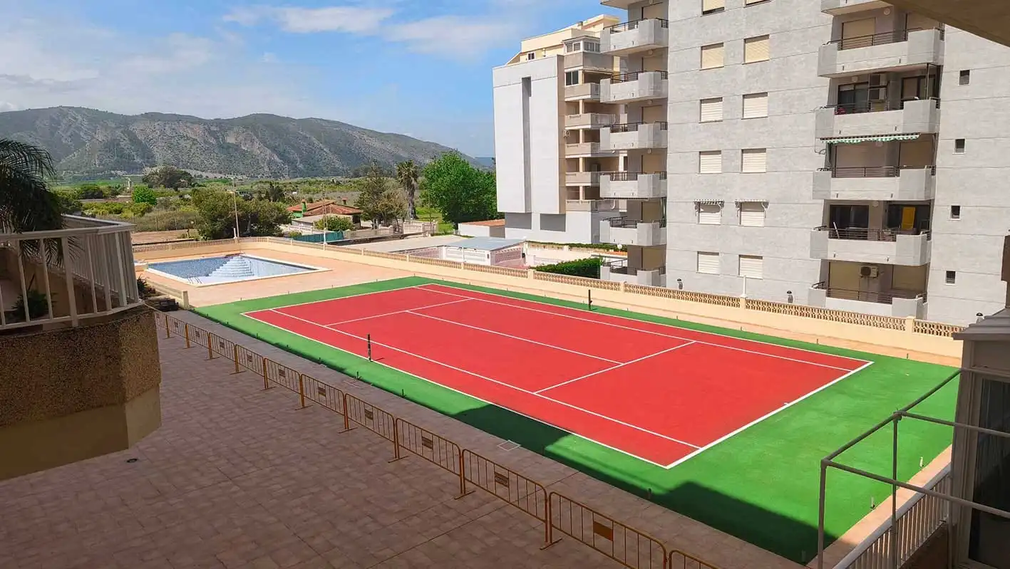 Piscina de Apartamento en venta en Xeraco con Aire acondicionado, Calefacción y Jardín privado