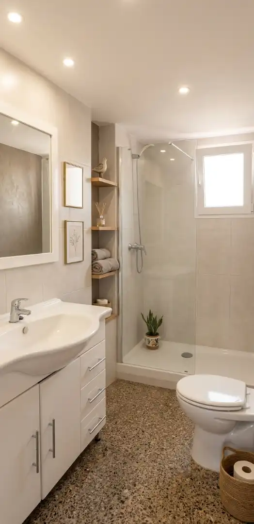 Bathroom of Flat for sale in Girona  with Heating and Terrace