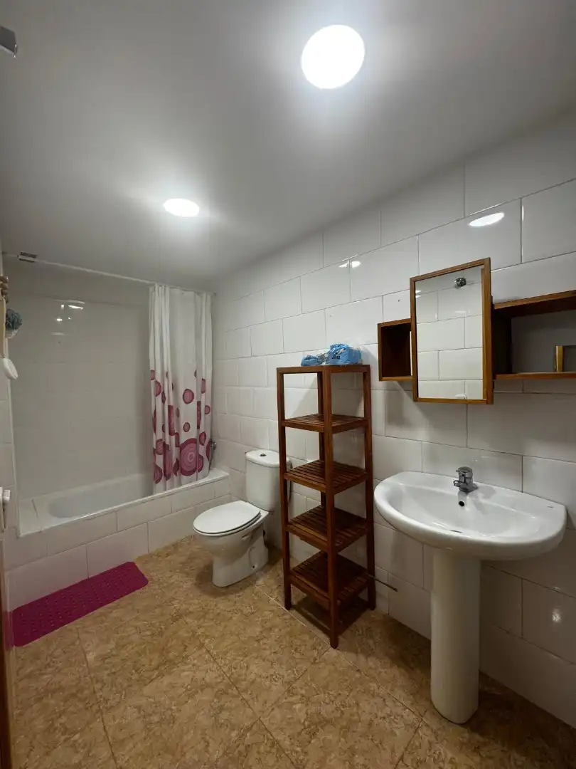 Bany de Apartament en venda en Sabiñánigo amb Calefacció, Moblat i Forn