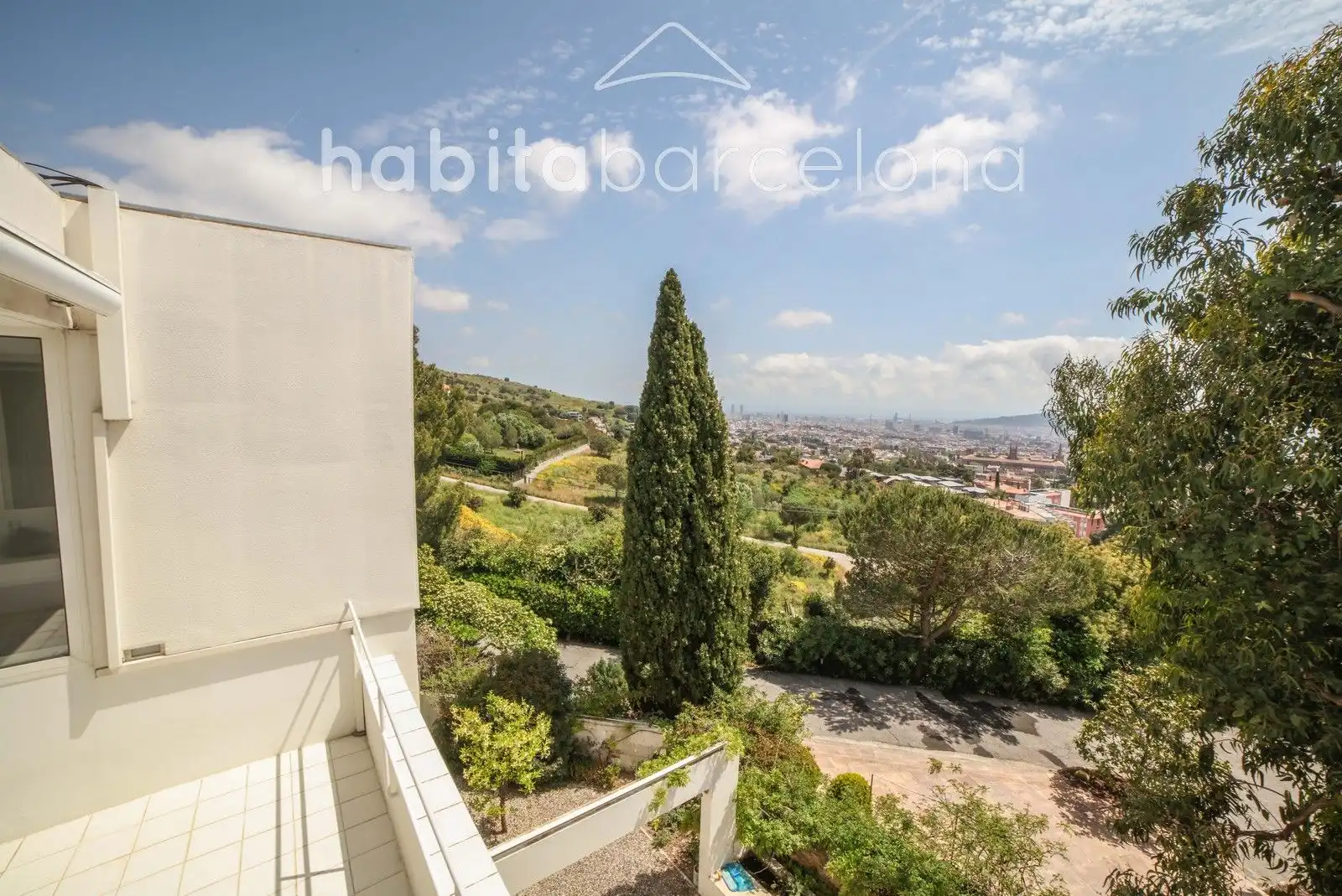 Exterior view of Houses for rent in Barcelona  with Air Conditioner, Heating and Private garden