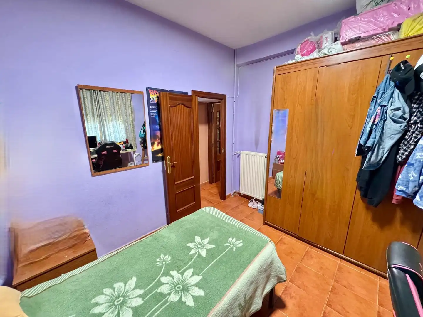 Bedroom of Flat for sale in Madrid  with Air Conditioner, Heating and Terrace