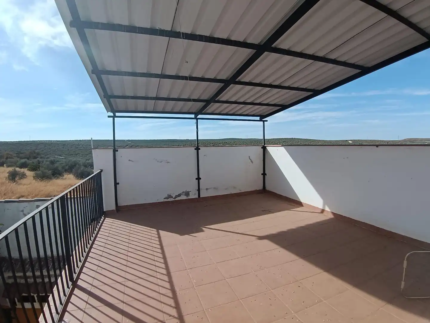 Terraza de Casa adosada de alquiler en Antequera