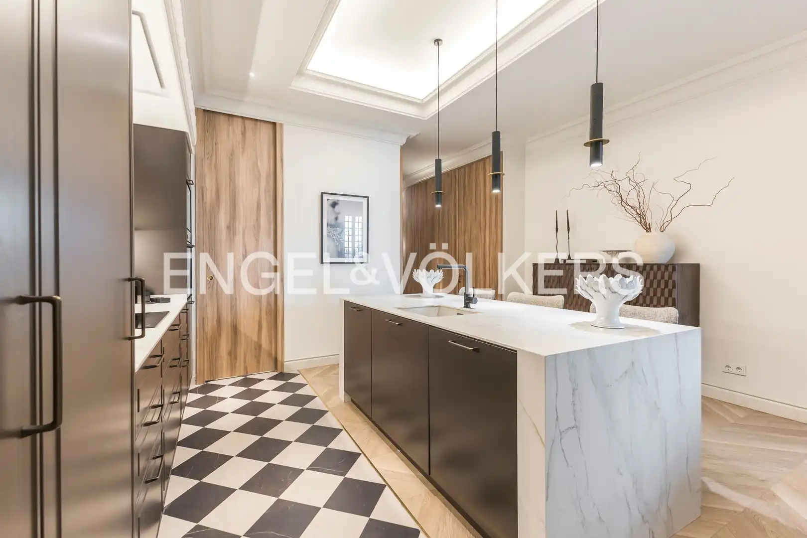 Cocina de Apartamento de alquiler en Rivas-Vaciamadrid con Aire acondicionado, Calefacción y Amueblado