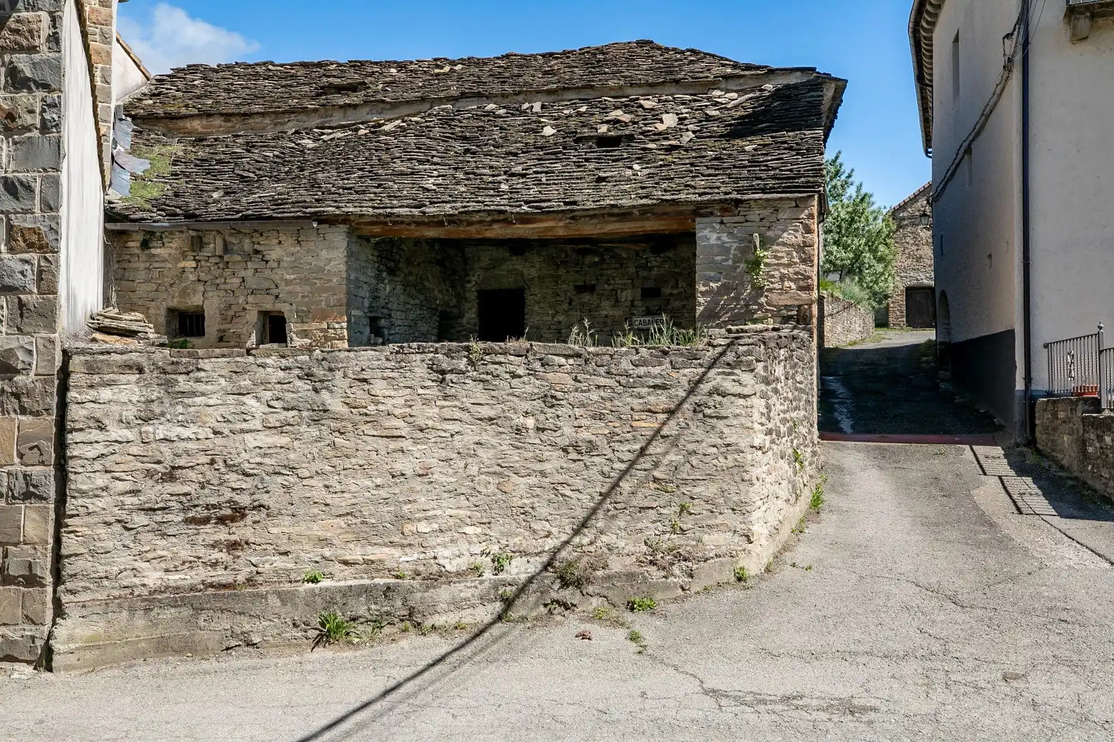 Vista exterior de Finca rústica en venda en Sabiñánigo