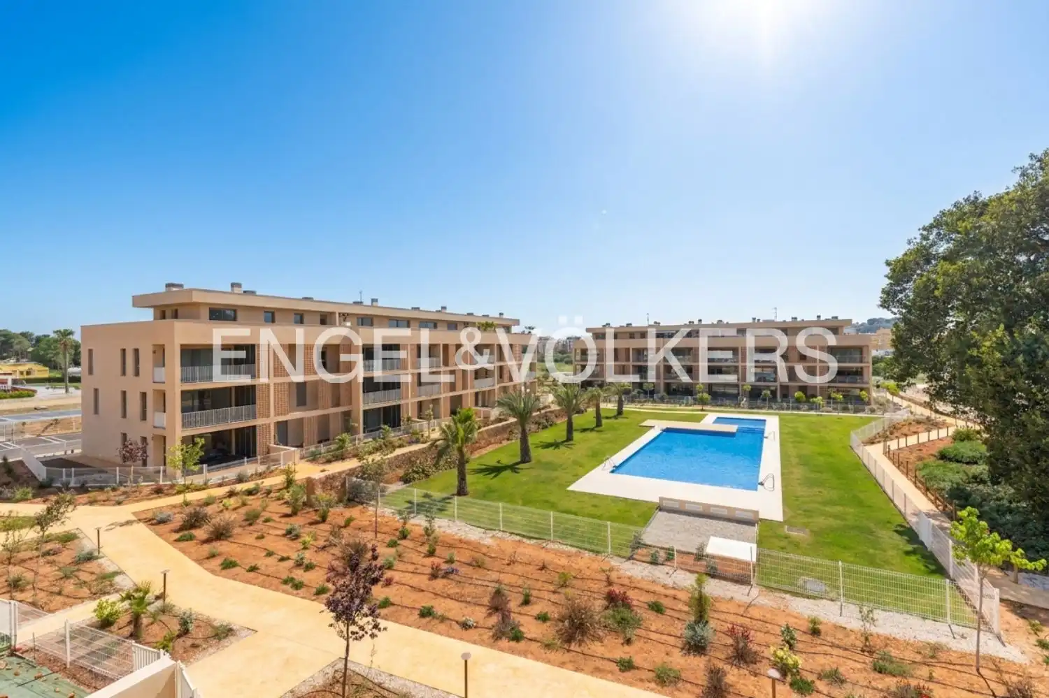 Terrasse von Wohnung zur Miete in Dénia mit Klimaanlage, Heizung und Privatgarten