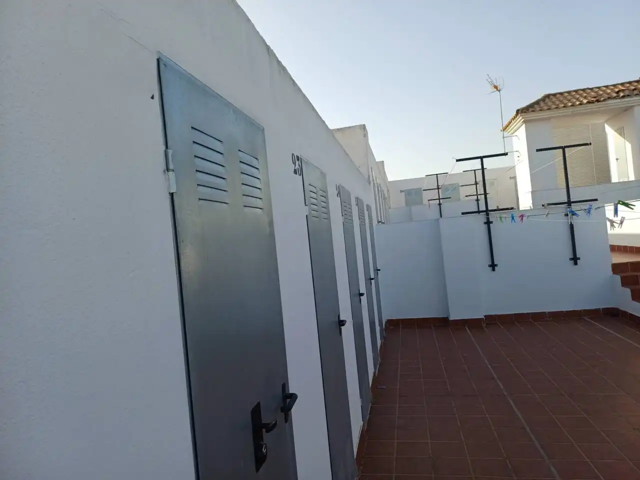 Vista exterior de Piso en venta en Gibraleón con Trastero y Piscina comunitaria