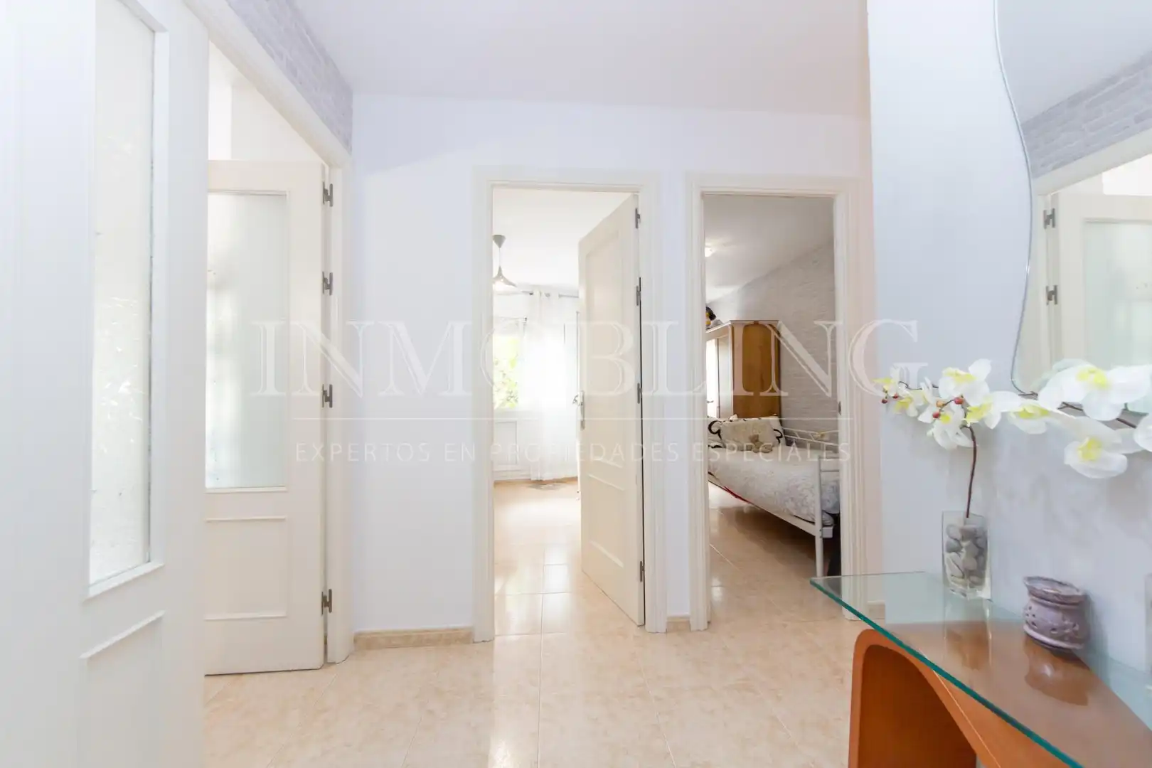 Bedroom of Flat for sale in Mataró  with Air Conditioner, Heating and Furnished
