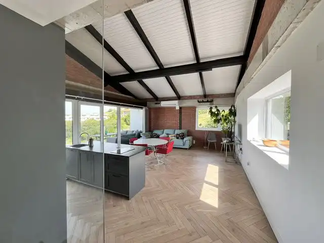 Sala d'estar de Casa o xalet en venda en Gijón  amb Calefacció i Terrassa
