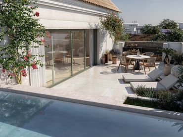 Apartament amb balcó en venda a Estepona Pueblo