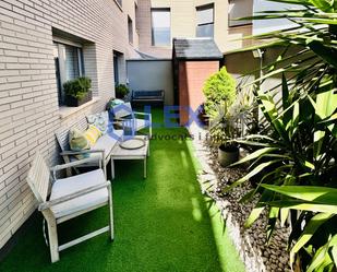 Terrace of Flat for sale in Badalona  with Air Conditioner, Heating and Parquet flooring