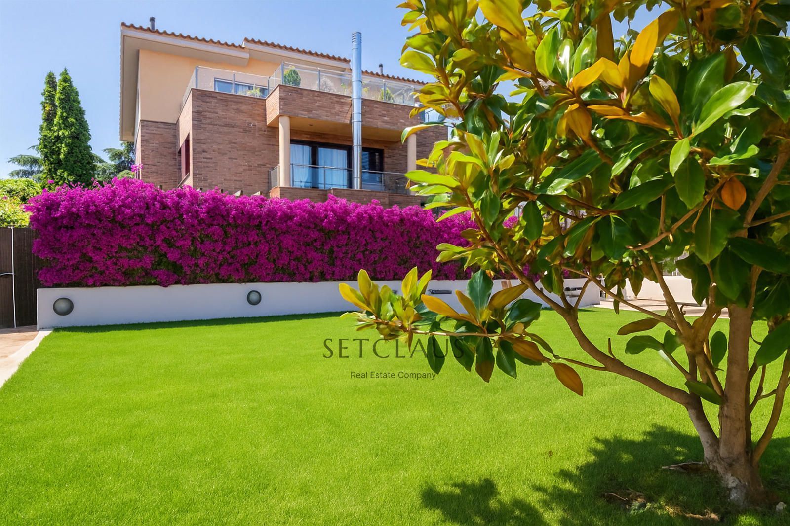 Jardín de Casa o chalet en venta en Alella con Aire acondicionado, Calefacción y Jardín privado