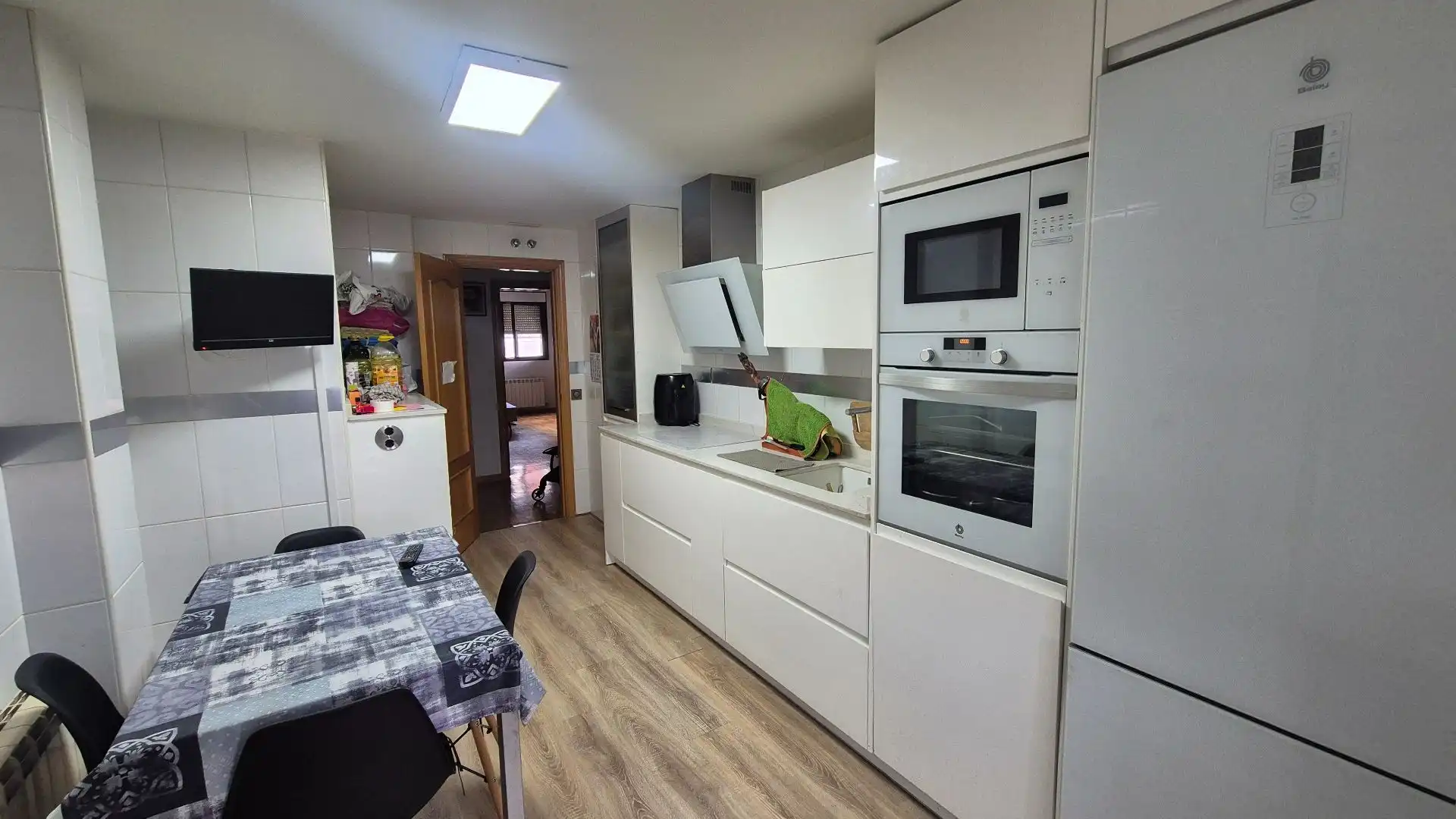 Kitchen of Flat for sale in Cistérniga  with Heating, Storage room and Furnished