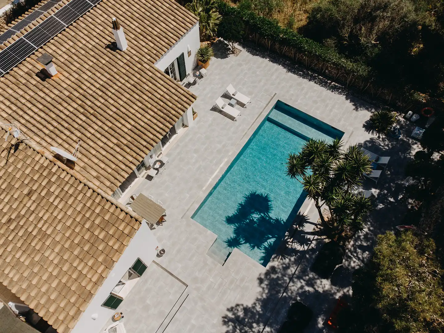 Piscina de Casa o xalet en venda en Es Castell amb Aire condicionat, Jardí privat i Terrassa