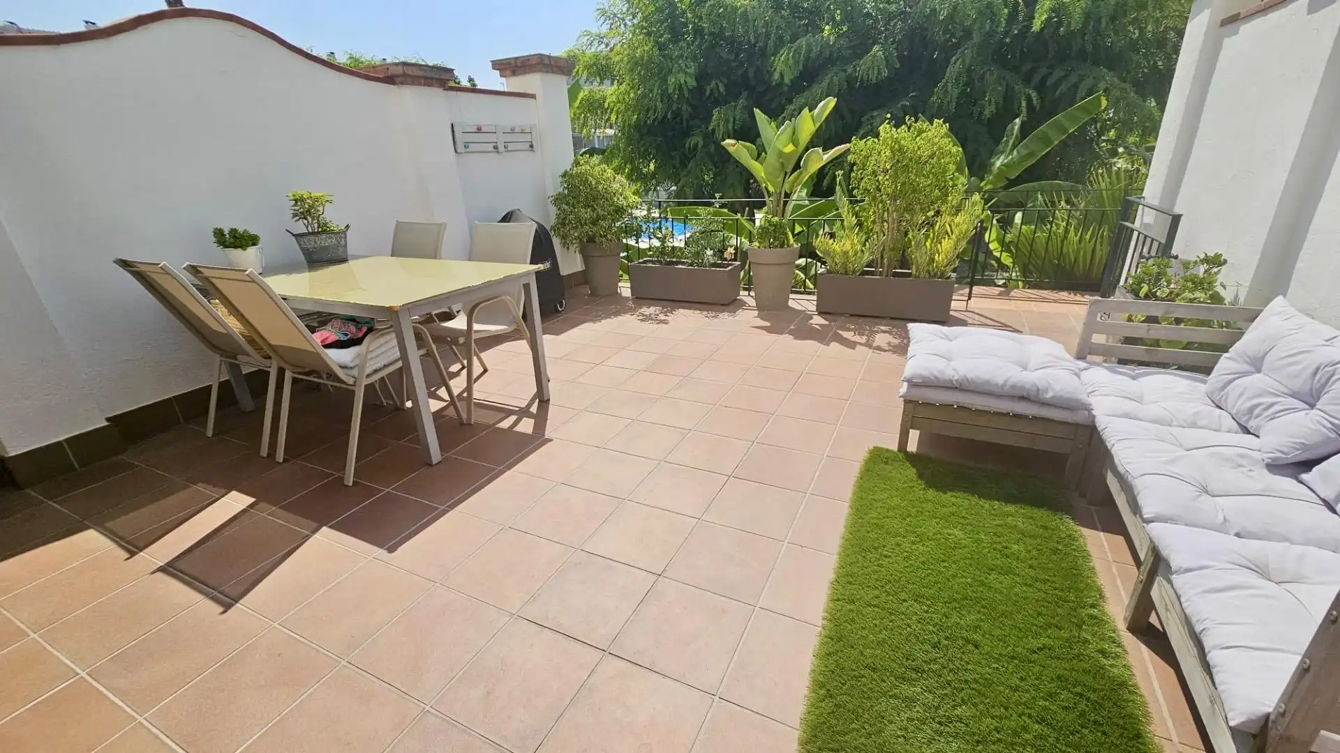 Terraza de Casa o chalet en venta en Calella con Aire acondicionado, Calefacción y Jardín privado