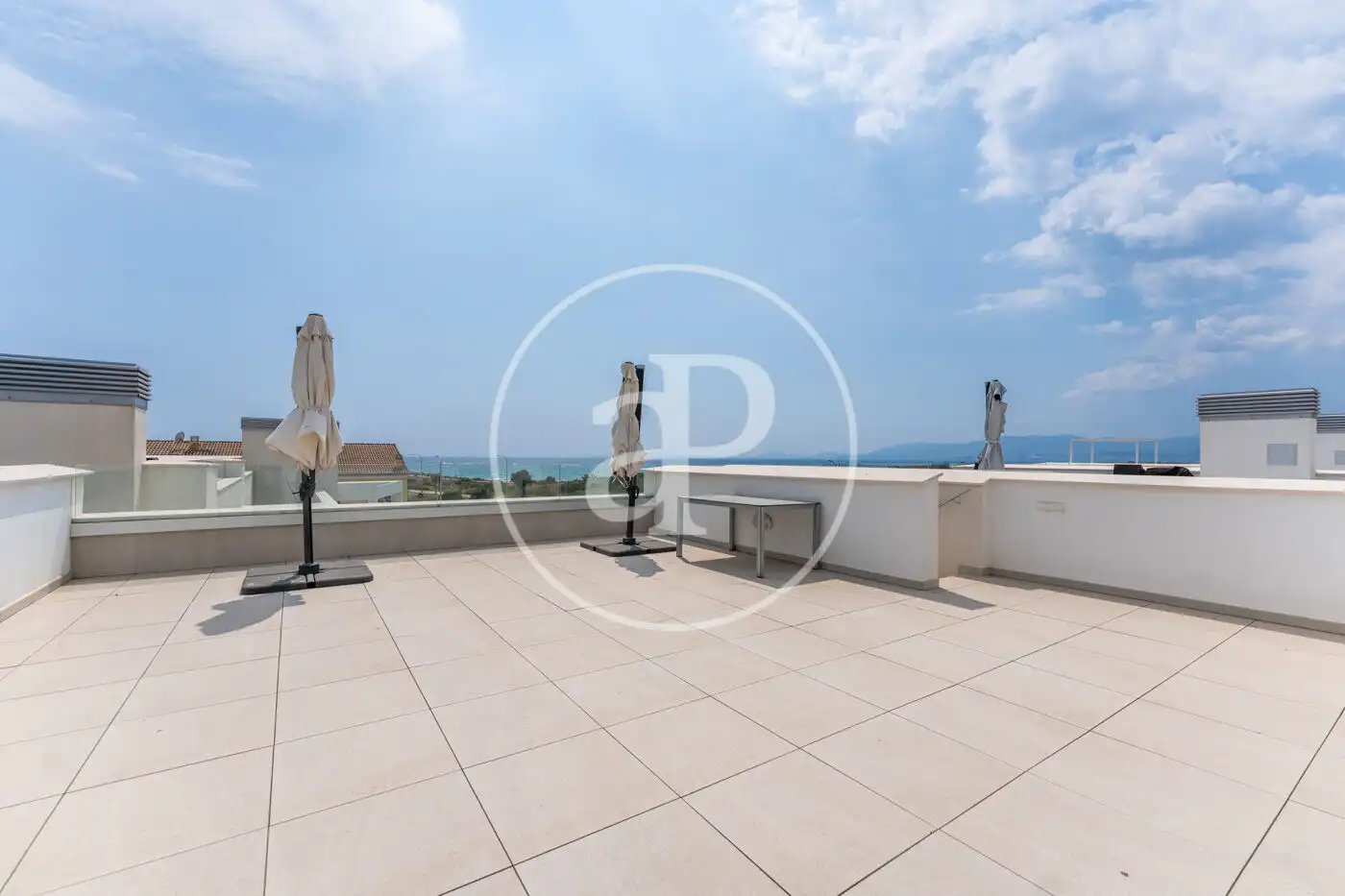 Terraza de Casa adosada en venta en  Palma de Mallorca con Aire acondicionado, Calefacción y Jardín privado