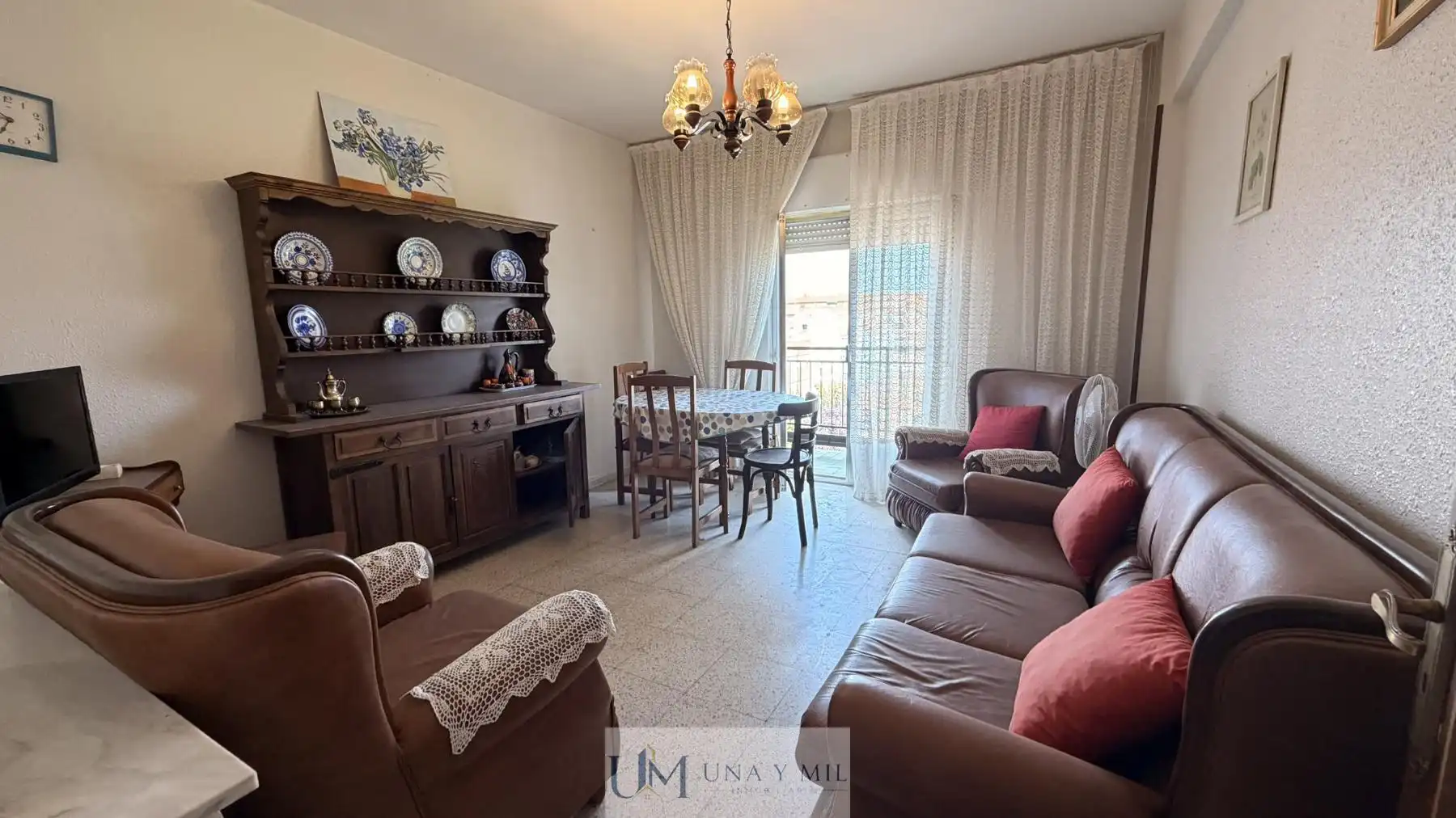 Living room of Flat for sale in Salamanca  with Heating, Terrace and Balcony