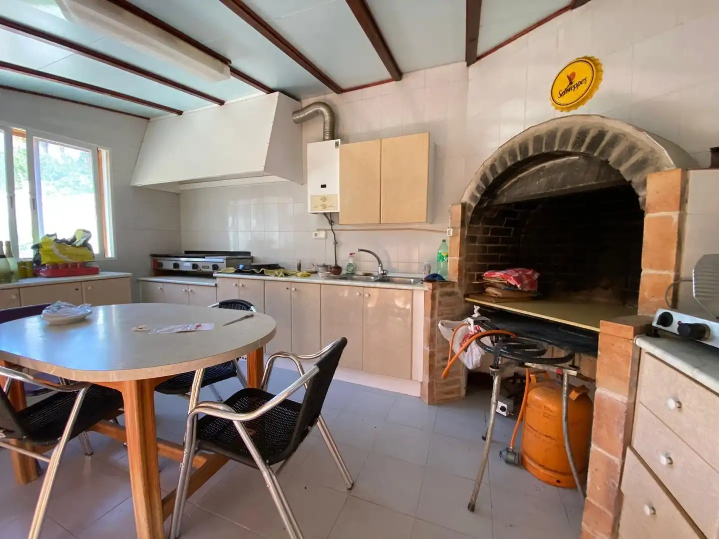 Cocina de Casa o chalet en venta en La Nucia con Aire acondicionado, Calefacción y Jardín privado