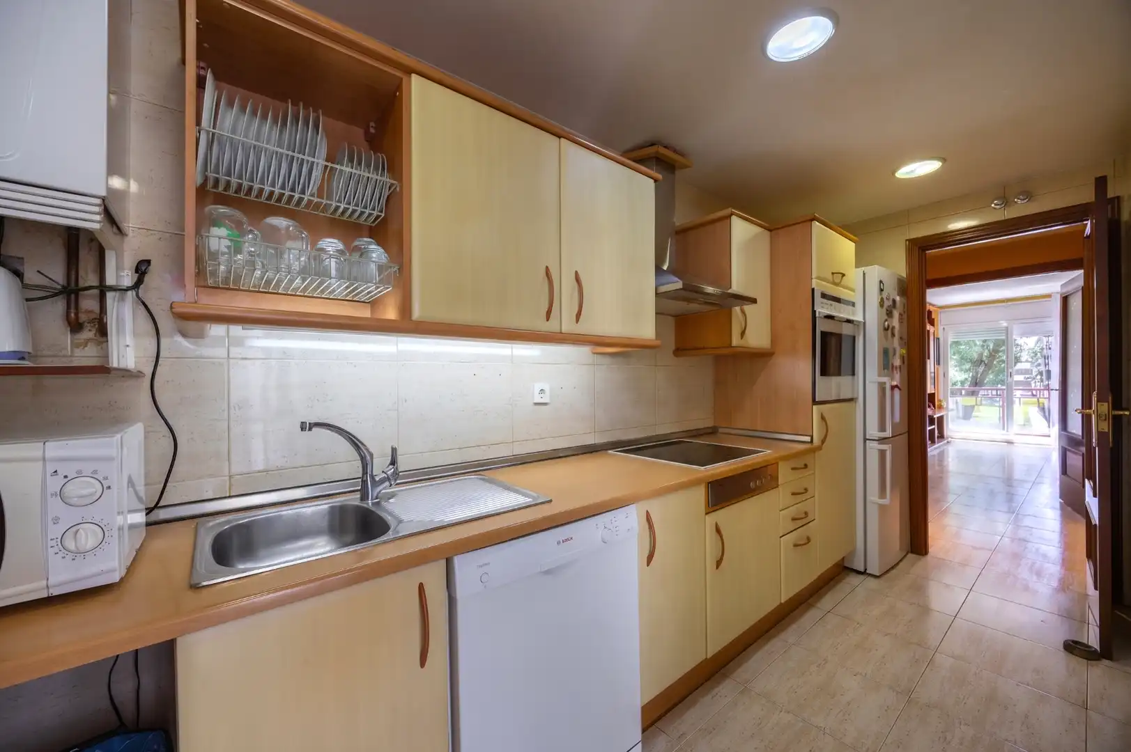 Cocina de Piso en venta en Villanueva de la Cañada con Calefacción, Terraza y Trastero