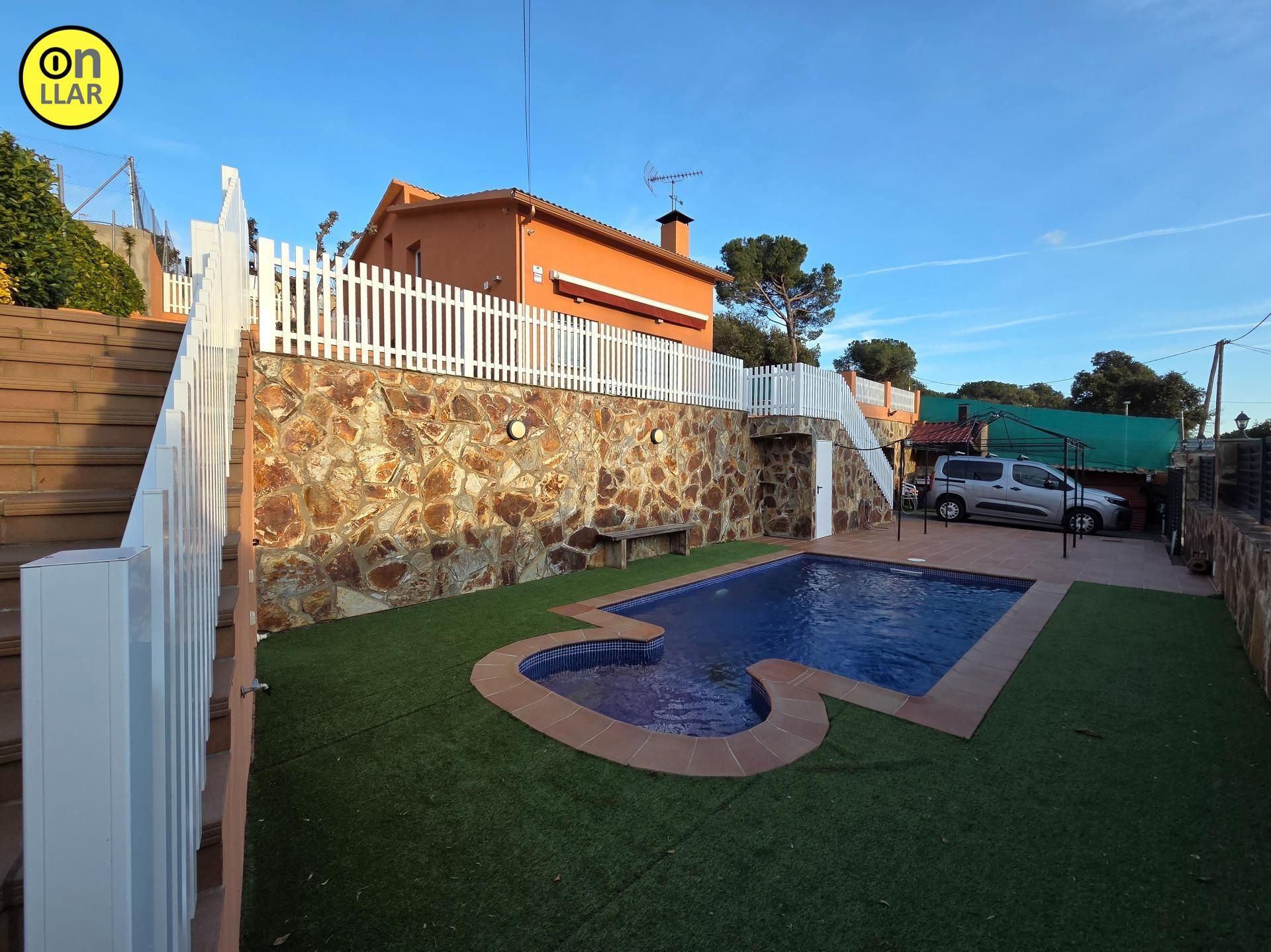 Piscina de Casa o chalet en venta en Cànoves I Samalús con Calefacción, Jardín privado y Terraza