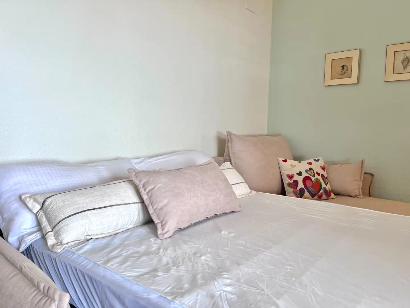 Bedroom of Flat for rent in Villajoyosa / La Vila Joiosa  with Air Conditioner, Private garden and Terrace