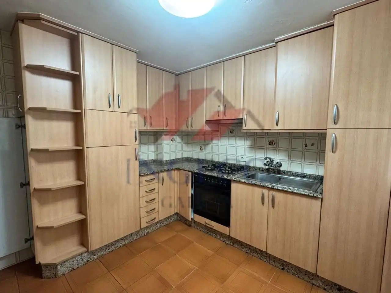 Cocina de Piso en venta en A Coruña Capital  con Calefacción, Parquet y Trastero