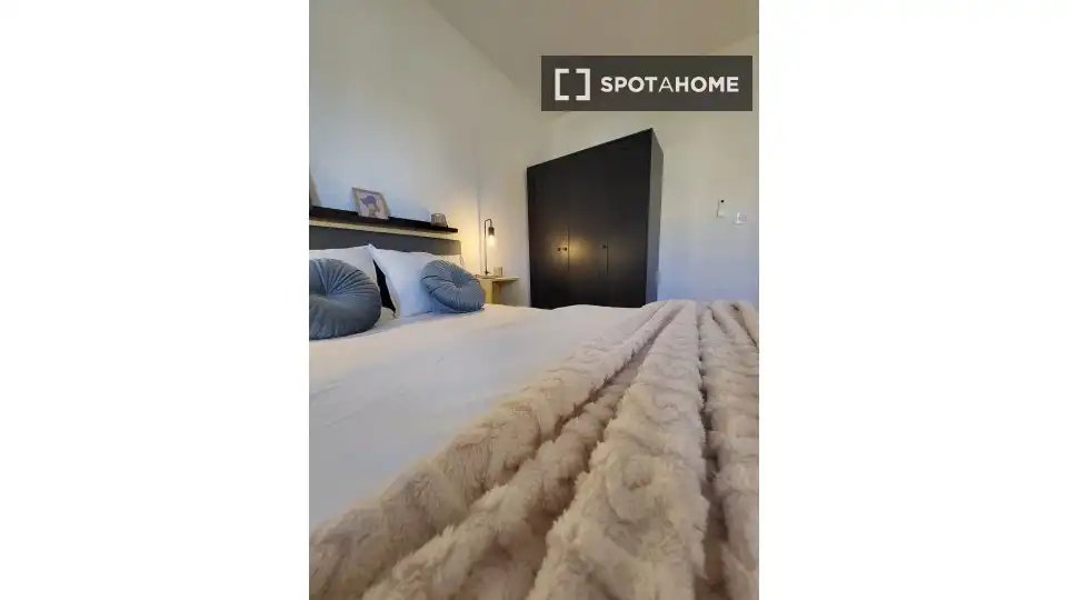 Bedroom of Flat for share in Alicante / Alacant  with Air Conditioner, Heating and Furnished