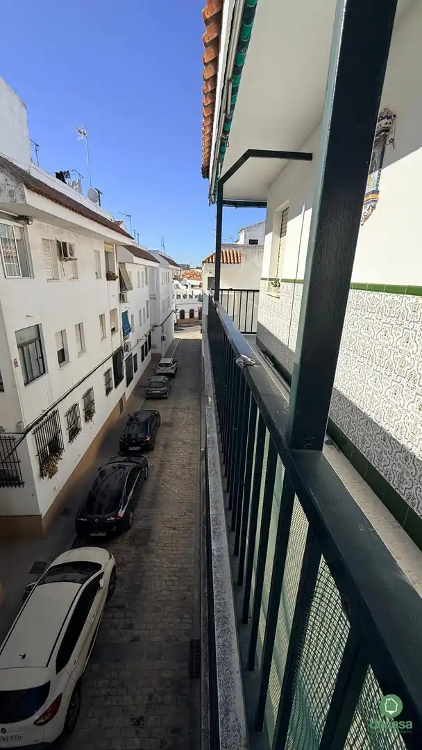 Vista exterior de Piso en venta en Trigueros con Aire acondicionado, Terraza y Amueblado