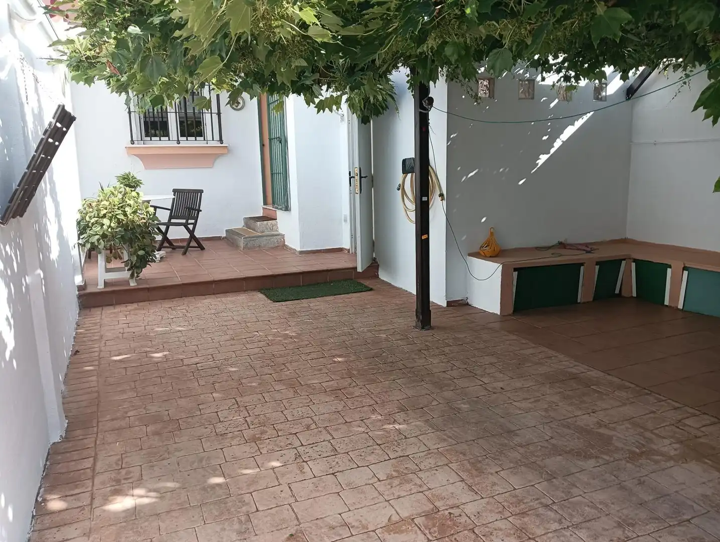 Terrassa de Casa adosada en venda en Puerto Real amb Aire condicionat, Jardí privat i Terrassa