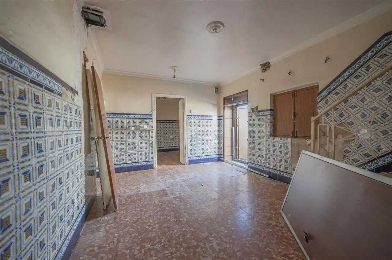 Cuina de Casa adosada en venda en Paterna del Campo amb Terrassa