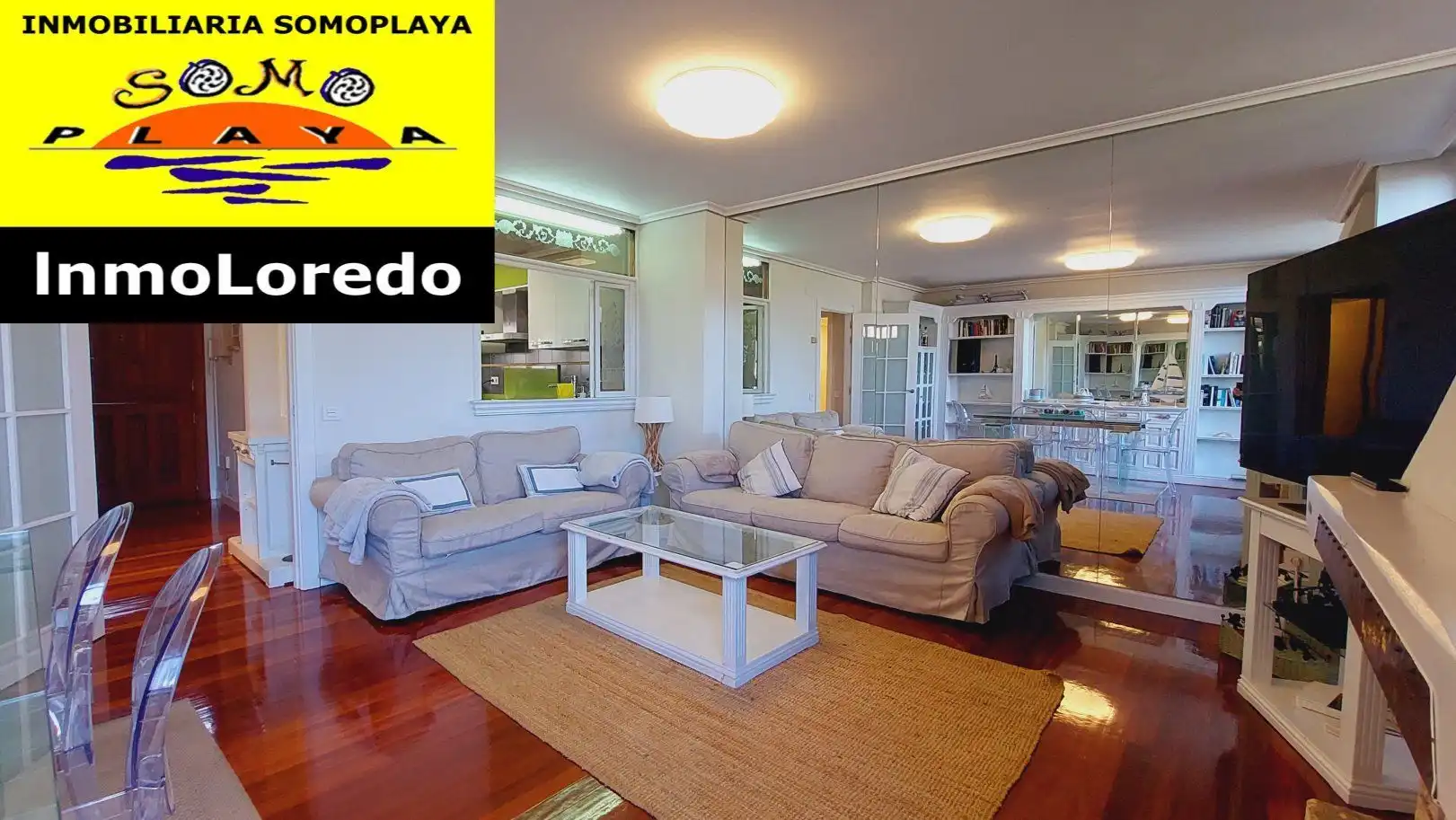 Wohnzimmer von Haus oder Chalet zum Verkauf in Ribamontán al Mar mit Heizung, Terrasse und Gemeinschaftspool