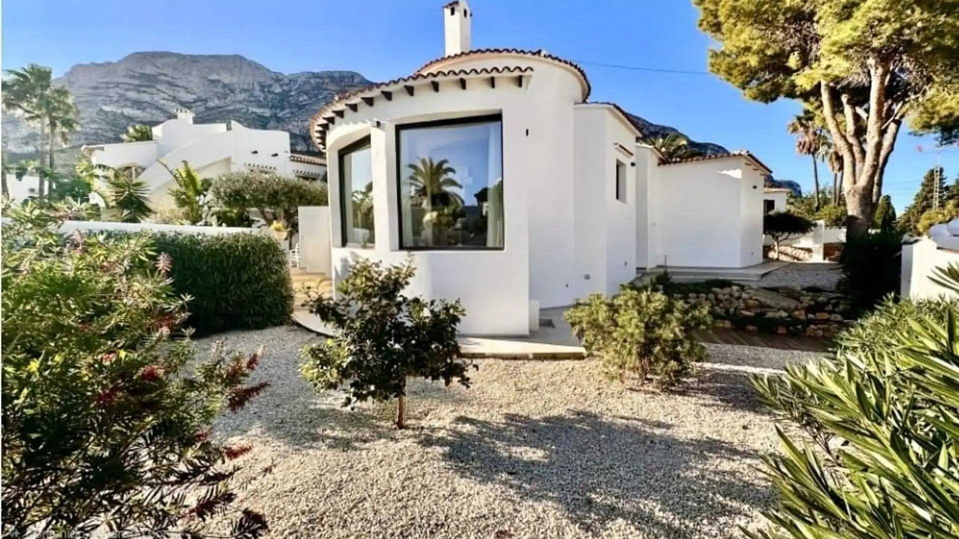 Vista exterior de Casa o chalet en venta en Dénia con Aire acondicionado, Calefacción y Jardín privado