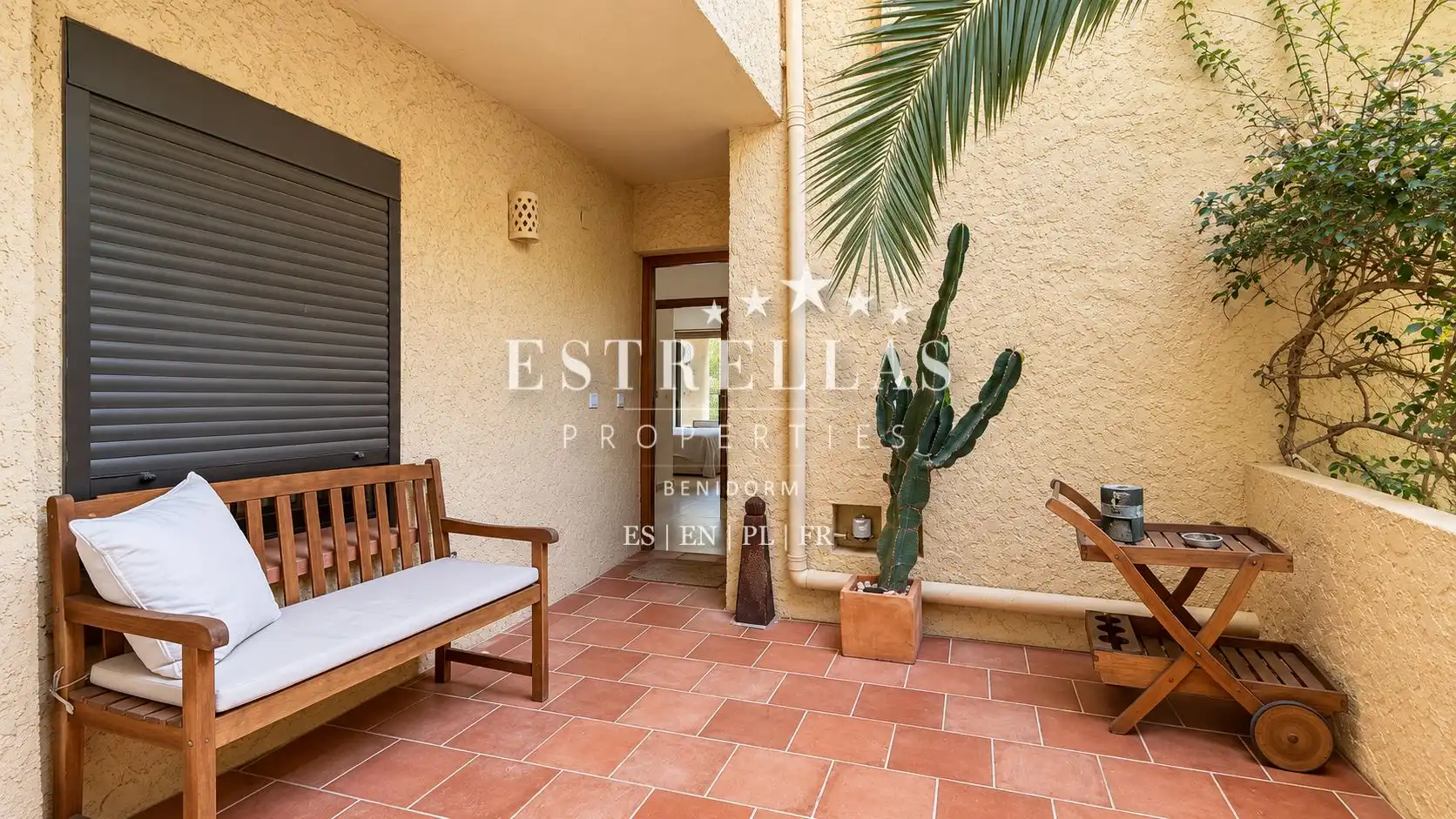Terraza de Apartamento en venta en Altea con Aire acondicionado, Calefacción y Jardín privado