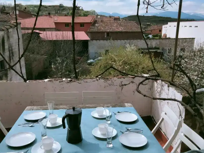 Terrassa de Casa adosada en venda en Camprovín amb Balcó