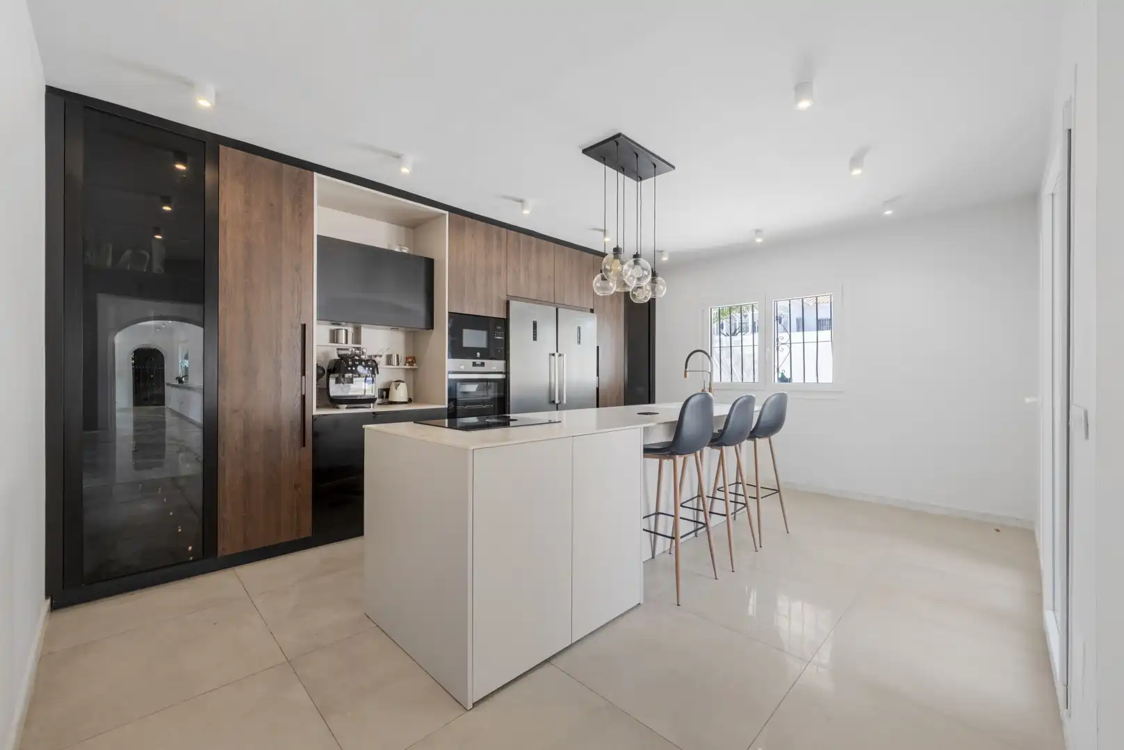 Kitchen of Houses for sale in Mijas  with Air Conditioner, Private garden and Terrace